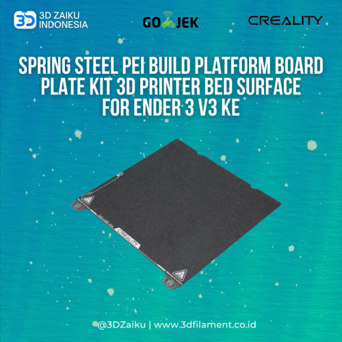 Creality Ender 3 V3 KE Spring Steel PEI Build Platform Board Plate Kit 3D Printer Bed Surface